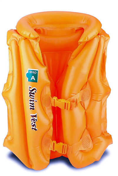 Beniizle 18-30kg Inflatable Life Jacket Swimvest Pool Sea Swimming Vest Swimm...