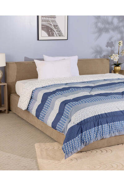 REDTAG Blue Print Comforter (Single Size)