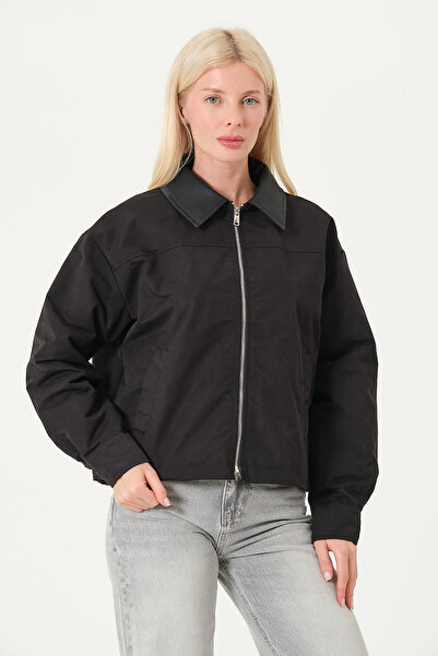 PIQUE Γυναικείο παλτό Ivy μαύρο