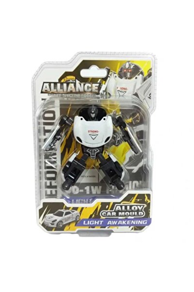 Store Metal Arabaya Dönüşen Robot Oyuncak Dönüşebilen Araba Robot Figür Dayan...