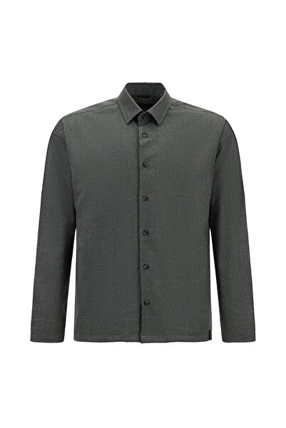 Abdullah Kiğılı Πουκάμισο - Γκρι - Casual