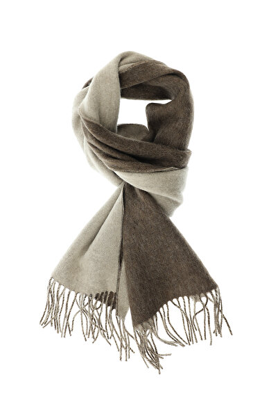 Abdullah Kiğılı Patterned Wool Cashmere Scarf
