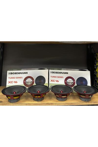 Boschmann 16 cm midrange hoparlör 2takım 4adet hepsi