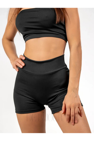 İXOMAN Μαγιό βερμούδα - Μαύρο - Απλό