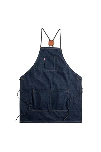 Levis ΛΕΒΙΣ ®   Ρυθμιζόμενη τζιν ποδιά σε μπλε τζιν