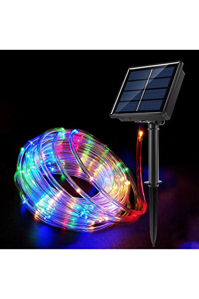 ebulduk Solar Güneş Enerjili Esnek Flexible Şerit Hortum Bahçe Aydınlatma-10 ...