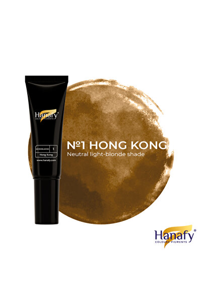 HANAFY Microblading Serisi NO.1 Hong Kong Kalıcı Makyaj Pigmenti 10 ml