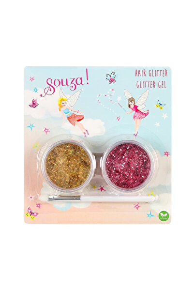 Souza! Set glitter pentru par, Fata, varsta +9 ani, 3 - 6 ani, 6 - 9 ani