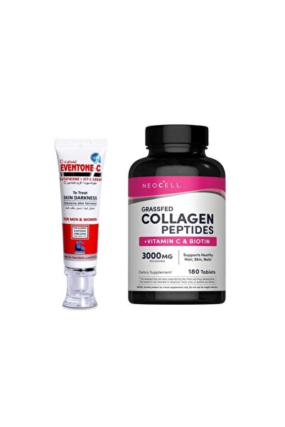 Neocell COLLAGEN PEPTIDES TABS AND EVENTONE C CREAM OFFER PACK