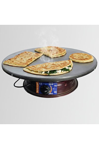 gülsan 55 cm Elektrikli Katmer - Gözleme - Yufka - Kara Saç Termostatlı