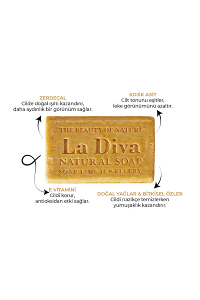 La Diva Zerdaçallı Kojic Acid Soap 100 Gr