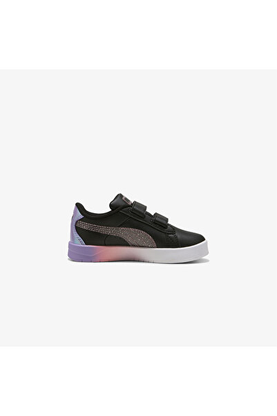 Puma Jada Classic Blurry Dreams V Çocuk Siyah Spor Ayakkabı
