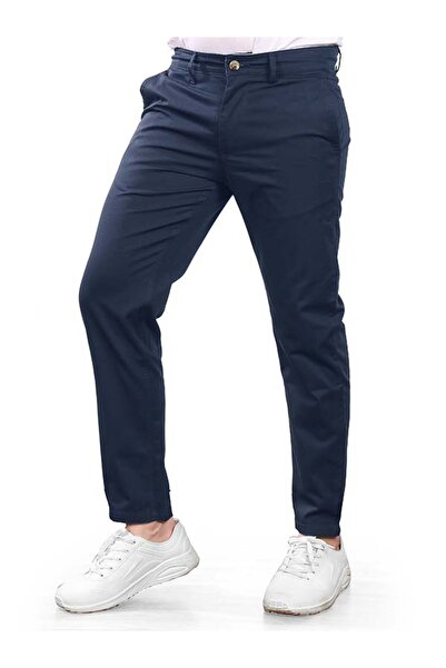 YANEK Men’s Slim Fit Chino Trousers – Premium Comfort & Everyday Style