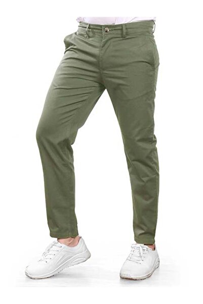 YANEK Men’s Slim Fit Chino Trousers – Premium Comfort & Everyday Style