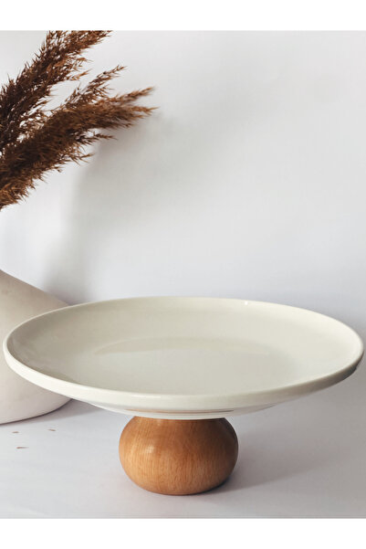 Madas Desıgn Fruit Bowl, Stand-Up Serving Dish, Serving Dish, Salad Bowl, Cake Serving Dish (Will Be Sent Deep, as Shown in the Photos)