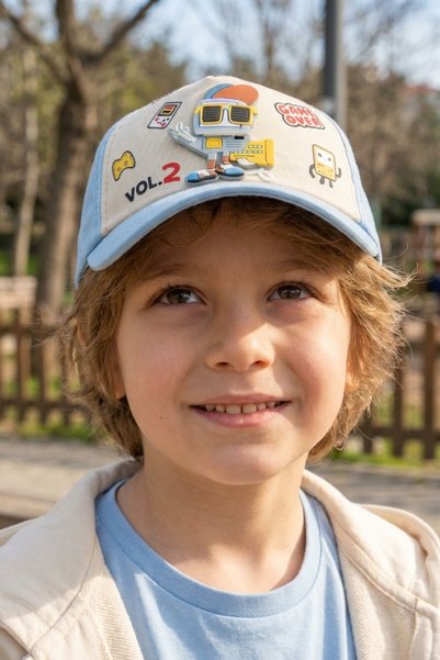 LAGRANZE Șapcă luminoasă pentru copii PlayBeam, respirabilă (4-7 ani)