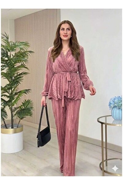 verabelle Σετ δύο τεμαχίων - Ροζ - Μακρύ