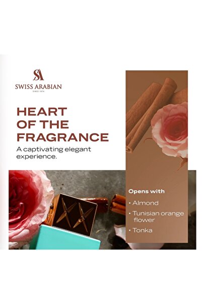 SWISS ARABIAN Shaghaf Oud Tonka Eau De Kadın Parfum 75 ml