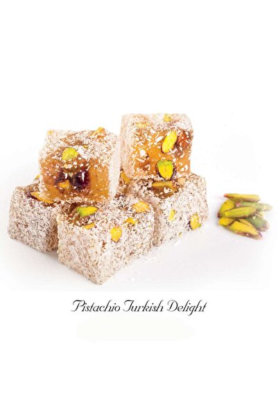Antep Fıstıklı Duble Hindistan Cevizli Lokum 500gr