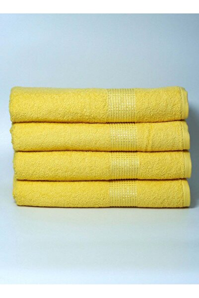 Baltic Linen طقم مناشف حمام من 4 قطع، 100% قطن، فائق النعومة، مضاد للبكتيريا،...