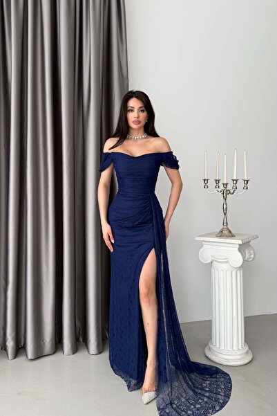 Serica Moda Βραδινό φόρεμα & φόρεμα χορού - Ναυτικό μπλε - Γοργόνα