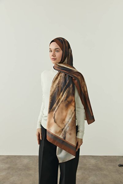 Modakaşmir Ravena Desen Twill Şal