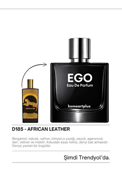 homeartplus D185 - ( AFRICAN LAETHER ) 50 ML Delux Kalite Erkek Parfüm