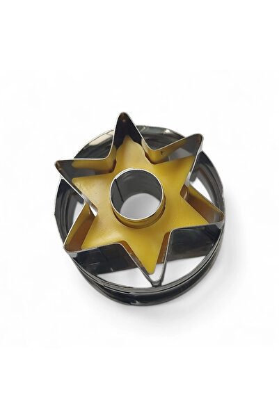 artizanmutfak Star Shaped Metal Brechel Mold