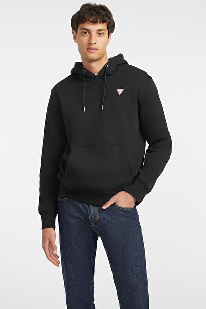 Guess Jeans Men's Black Iconic Sweatshirt