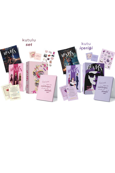 Ephesus Yayınları Revista 1 Hediyeli Kutulu Set ve Revista 2 Hediyeli Kutulu ...