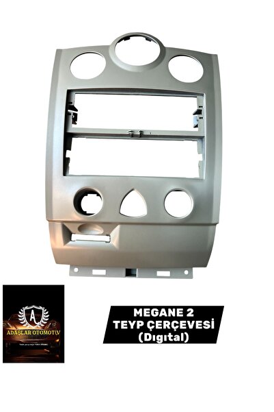 İthal MEGANE 2 TEYP ÇERÇEVESİ DIGITAL KLİMALI GRİ