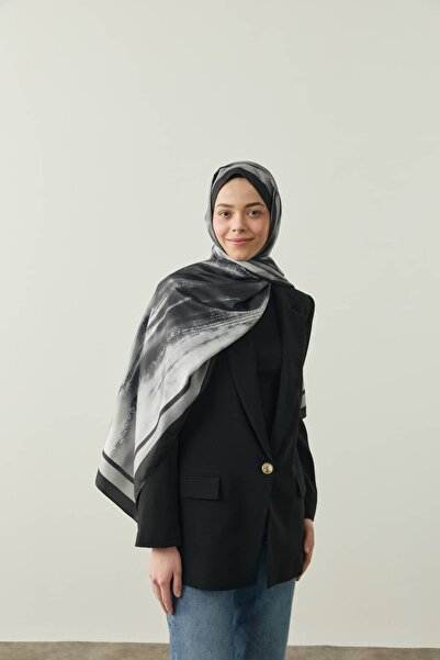 Modakaşmir Ravena Pattern Twill Shawl