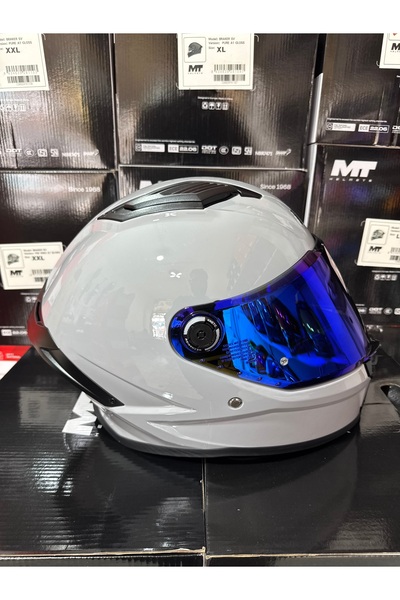 MT Helmets stinger 2 pure nardo grey A12 (şeffaf vizörlü) biçimde gönderilece...