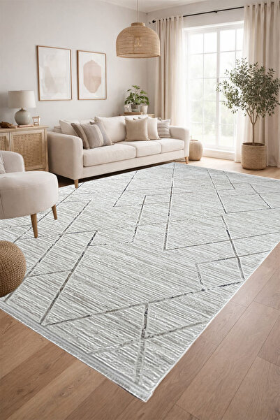 ünalcarpet 4 Metrekare - 6 Metrekare Modern Kalın Sık Dokuma Salon ve Oturma ...