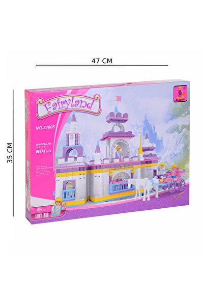 KESKİN SOUND Fairy Set 614 Piece Block Set