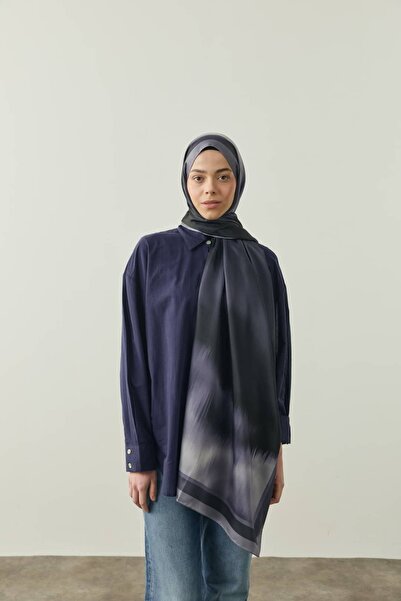 Modakaşmir Luvira Pattern Twill Shawl