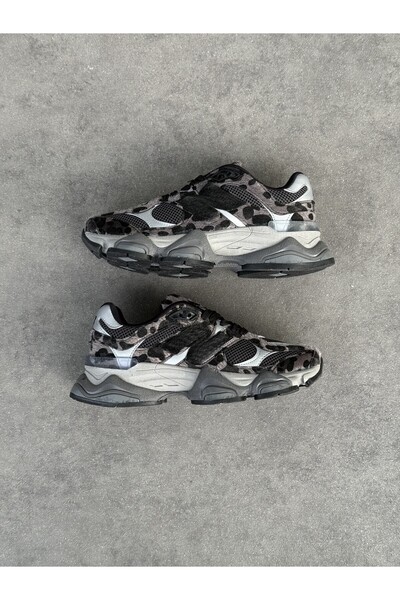 ResPon Μαύρο Leopard Casual Sneaker 9N60