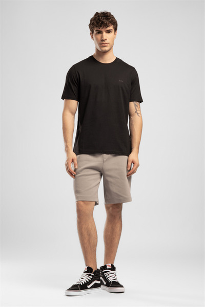 Lee Cooper Ανδρικό μπλουζάκι Logos με κανονική εφαρμογή, 100% βαμβάκι, με στά...