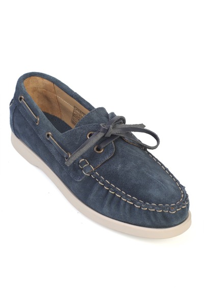 Capone Outfitters Stephie Genuine Leather Suede Women's Loafer Boat Shoes