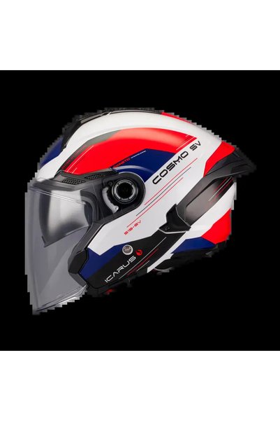 MT Cosmo Sv A5 Parlak Açık Kask-L