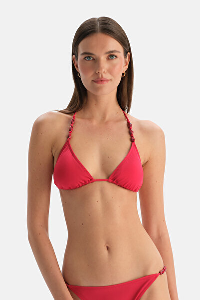 Dagi Red Triangle Bikini Top