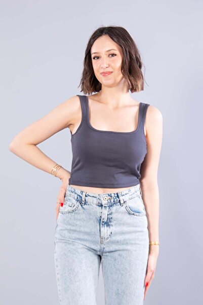 Mckanzie 25599 kompak ribbed thick strap blouse