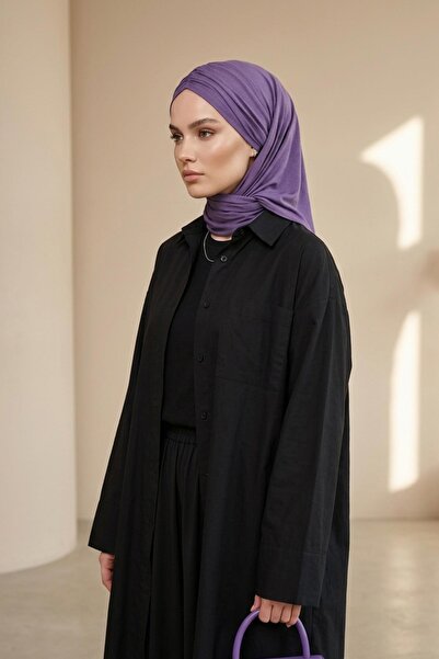 Aisha's Design شال قطني ممشط جاهز للارتداء، أنيق ومريح، مانع للانزلاق، CPS-95
