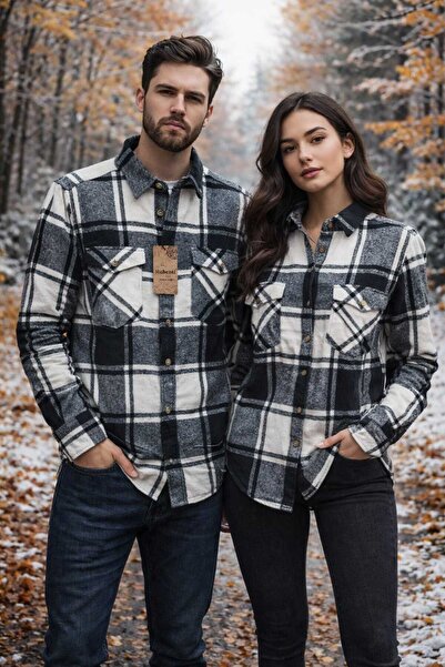DağdevirenTekstil Unisex Slim Fit Oduncu Gömlegi