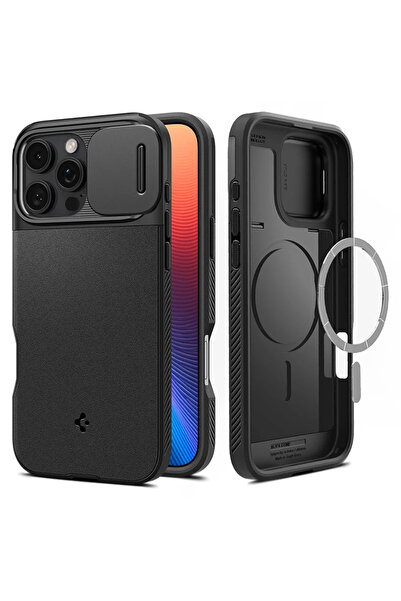 Spigen TPU Case and Privacy Glass Film Set for iPhone 16 Pro Max, Ultra Protect