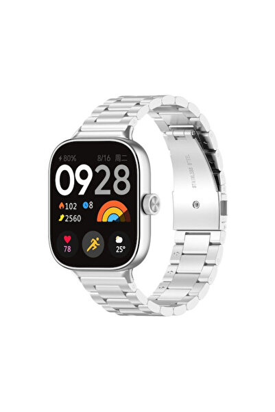 OEM Λουράκι από ανοξείδωτο ατσάλι ασημί (Redmi Watch 4 / Redmi Watch 5)