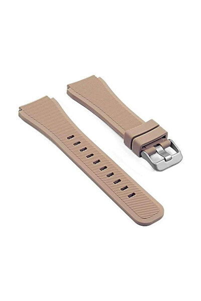 OEM Quickfit 22mm Λουράκι Σιλικόνης Μπεζ (Galaxy Watch (46mm) / Gear S3)