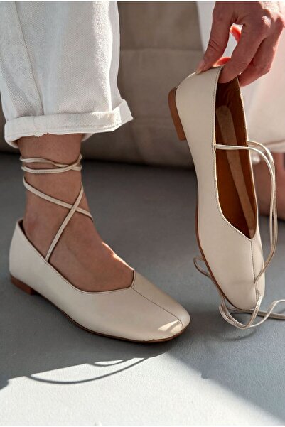 I Love Shoes Μπαλαρίνες - Μπεζ - Casual