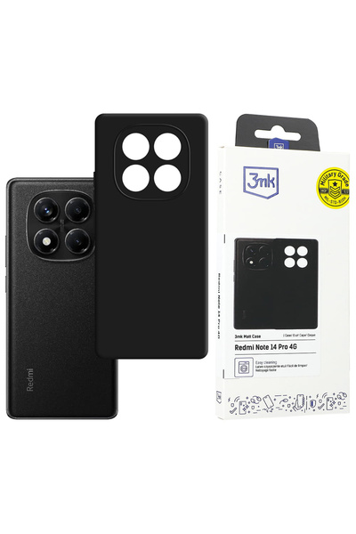 3MK Θήκη TPU και Σετ Γυάλινης Μεμβράνης για Xiaomi Redmi Note 14 Pro 4G, Υπέρ...