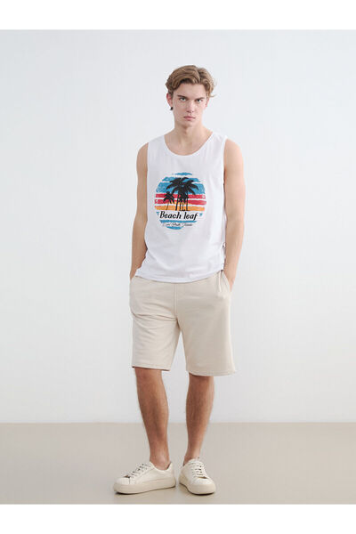 LC Waikiki Nevavm Comfortable Fit Men's Shorts with Difference